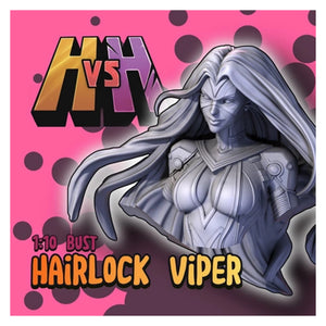 Midguard Miniatures: Hairlock Viper Bust 1:10