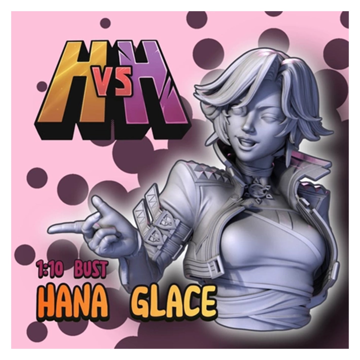 Midguard Miniatures: Hana Glace Bust 1:10