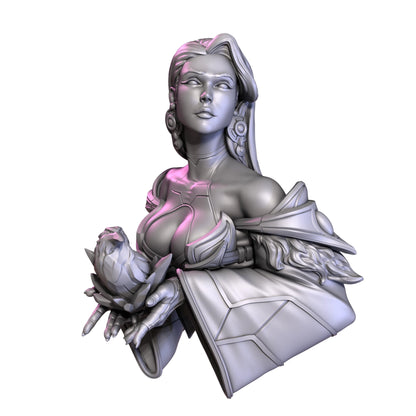 Midguard Miniatures: Raven aka Frosty – Cold Beauty, Sharp Mind Bust 1:10