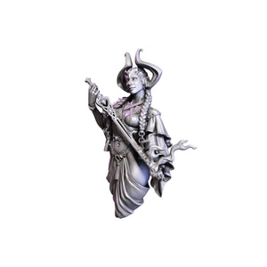 Midguard Miniatures: Solveig the Flameborn – The Herald of the End Bust 1:10
