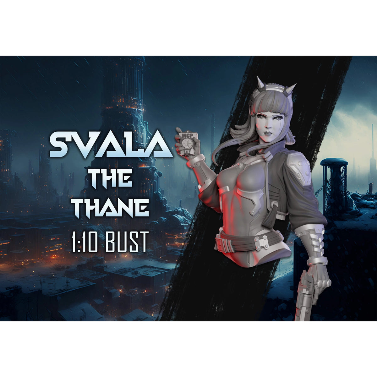 Svala Midguard Miniatures: Svala the Thane – The Silent Enforcer of Order Bu
