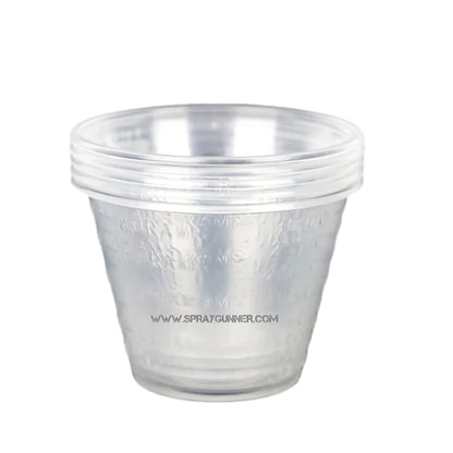 1oz (30ml) Graduated Plastic Mix Cups - SprayGunner