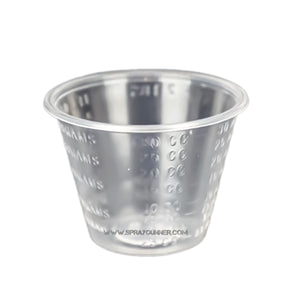 Vasos de mezcla de plástico graduados de 1 oz (30 ml)