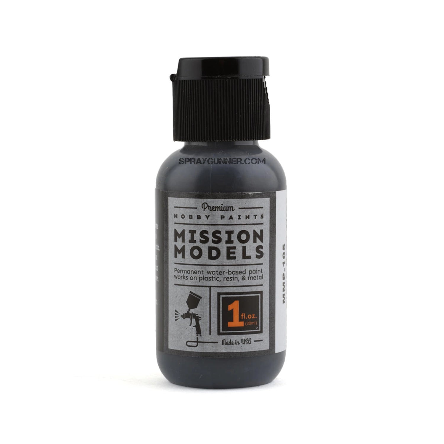 Mission Models Paints Color: Worn Black Grey Tires / Camo MMP-105
