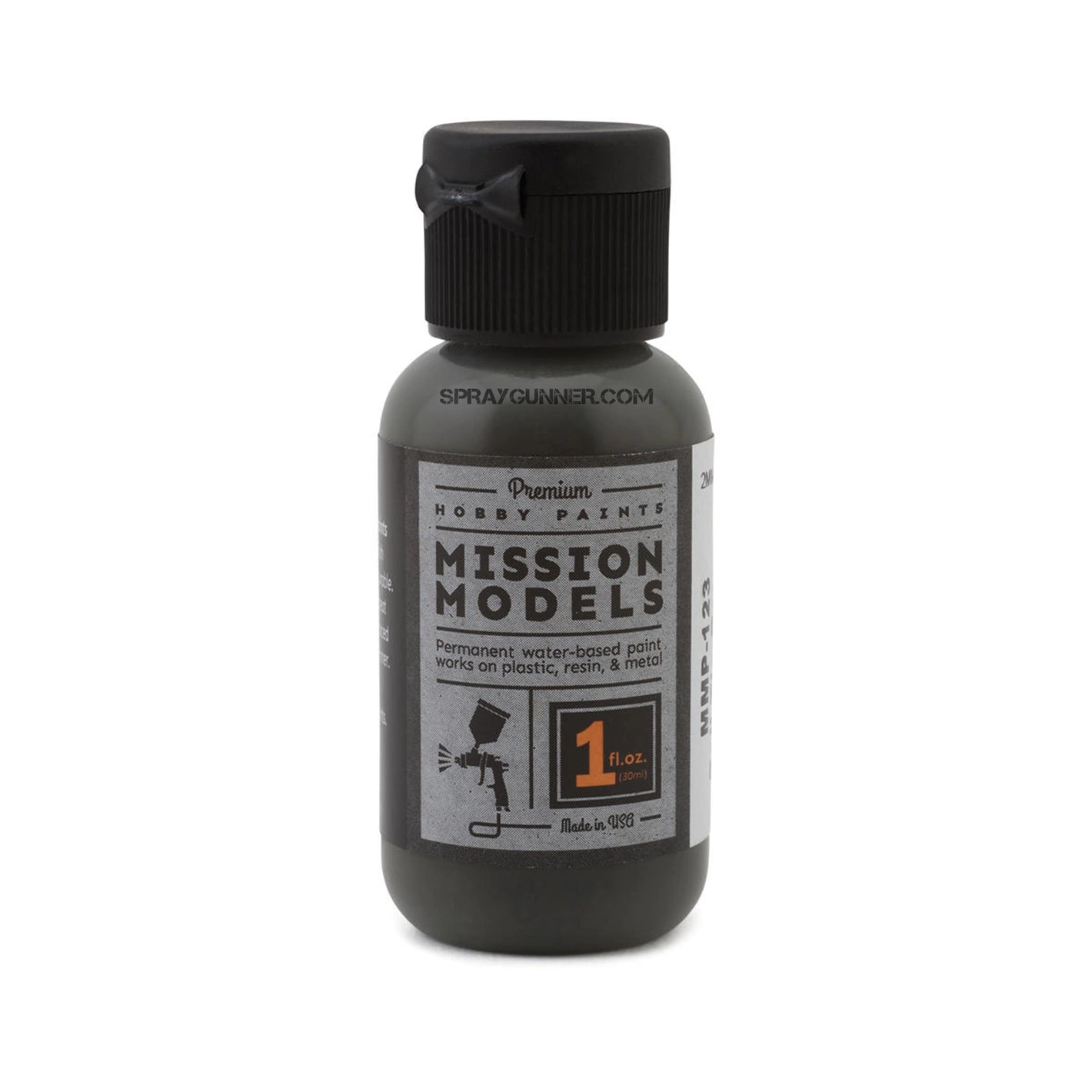 Color de pinturas de Mission Models: MMP-123 Rail Tie Brown