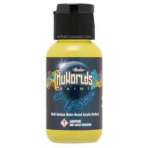 Medea NuWorlds Paint Impenetrable Yellow 1 oz - SprayGunner