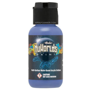 Medea NuWorlds Paint Impenetrable Light Blue 1 oz - SprayGunner