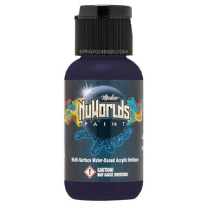 Medea NuWorlds Paint Impenetrable Purple 1 oz - SprayGunner
