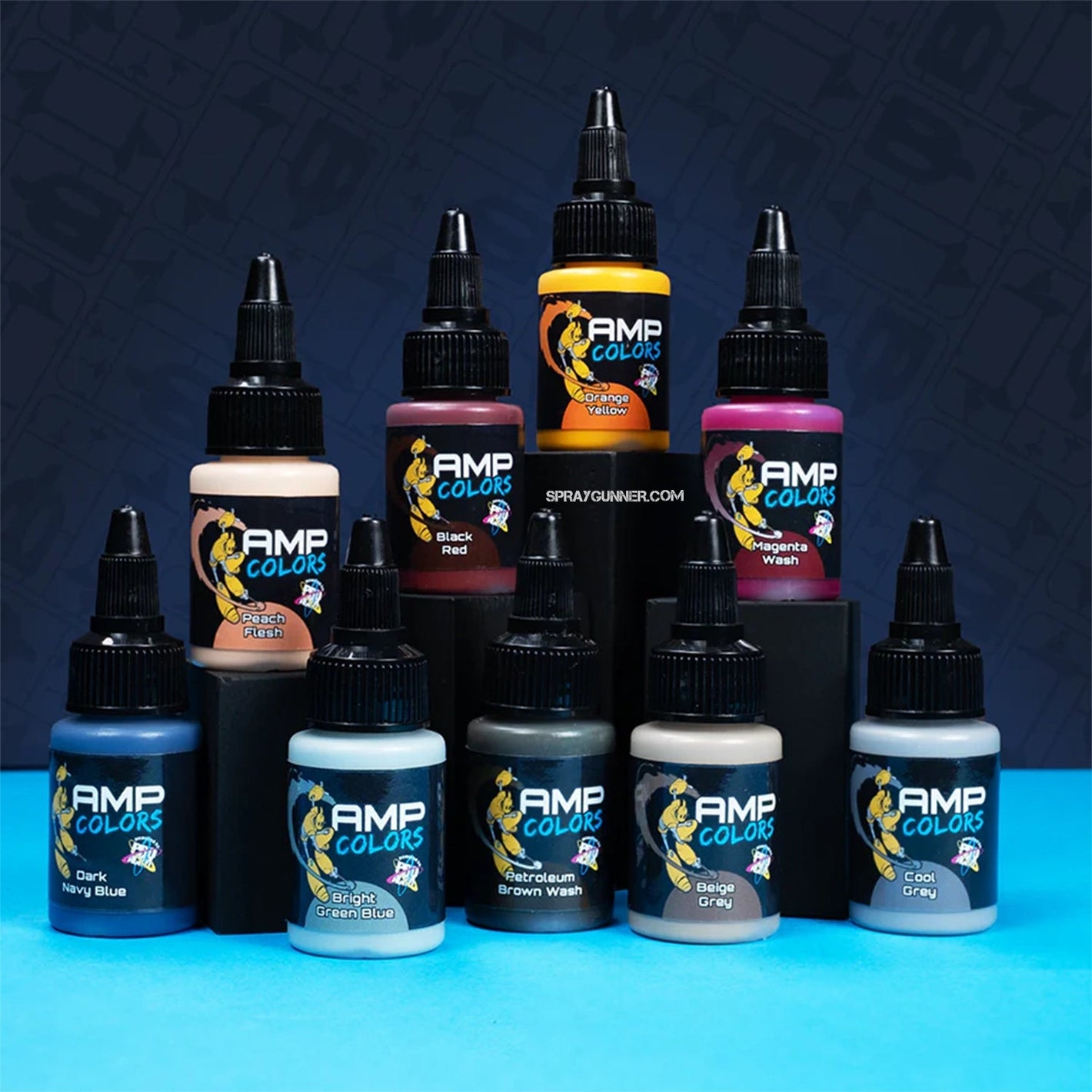MONUMENT HOBBIES: AMP Colors - Cosmic Paint Set 1 Monument Hobbies at SprayGunner