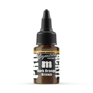 MONUMENT HOBBIES: Pro Acryl Signature Series Flameon Dark Orange Brown Monument Hobbies at SprayGunner