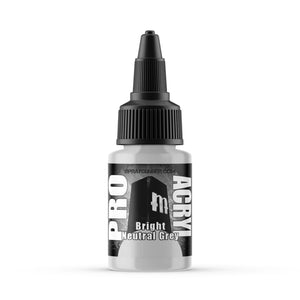 MONUMENT HOBBIES: Pro Acryl Bright Neutral Grey - SprayGunner