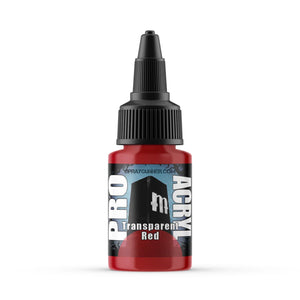 MONUMENT HOBBIES: Pro Acryl Transparent Red - SprayGunner