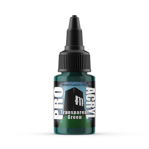 MONUMENT HOBBIES: Pro Acryl Transparent Green - SprayGunner