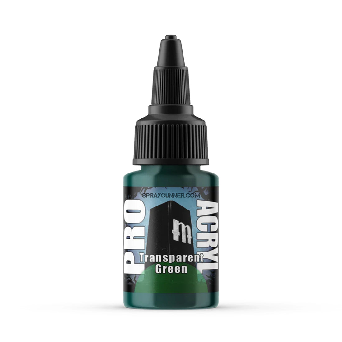 MONUMENT HOBBIES: Pro Acryl Transparent Green - SprayGunner