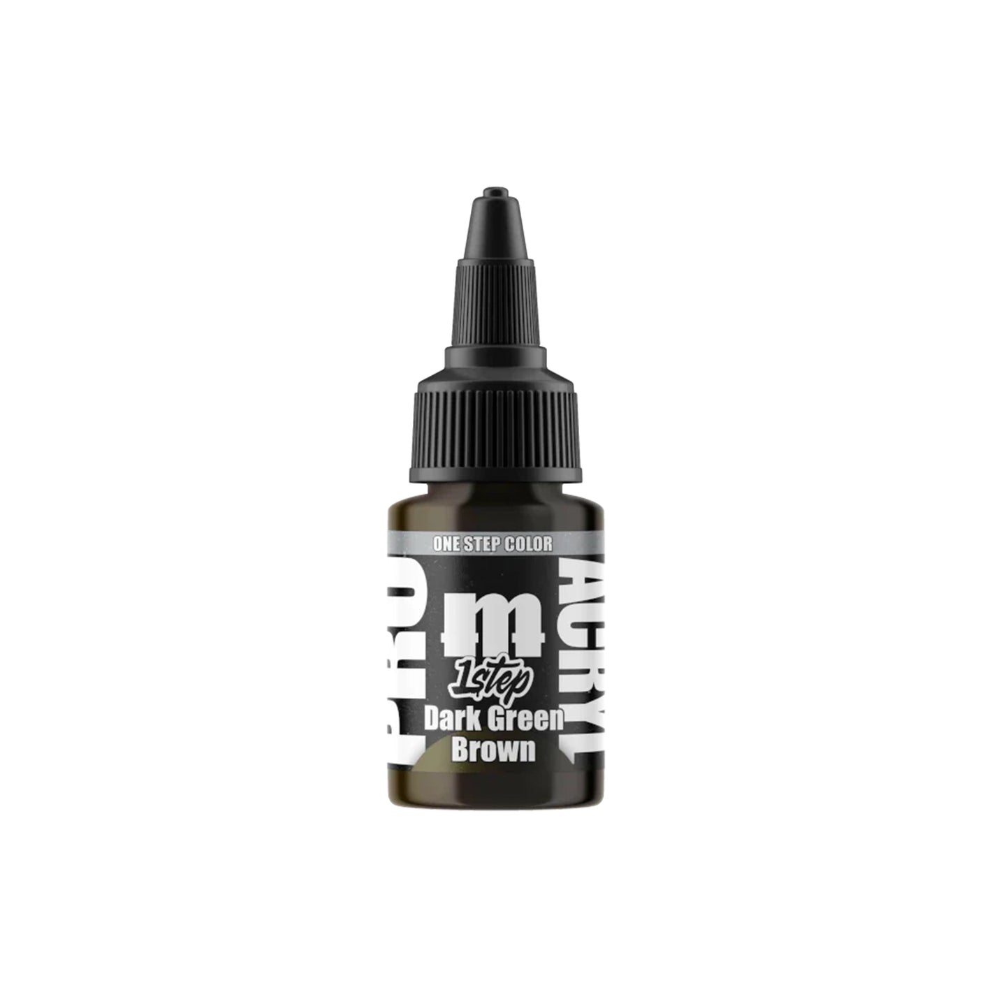 MONUMENT HOBBIES: PRO Acryl 1-Step 509 - Dark Green Brown