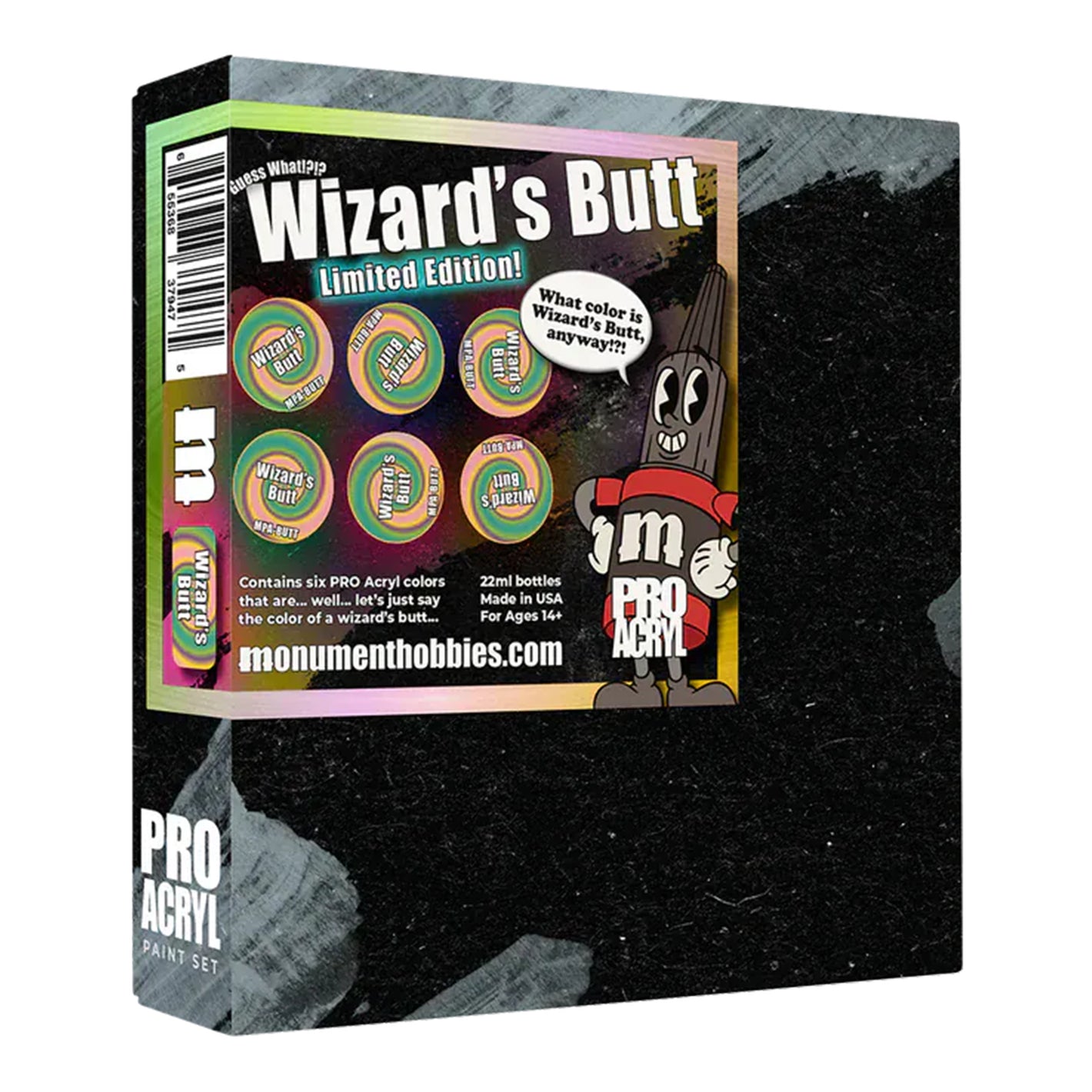 Monument Hobbies Pro Acryl: Wizard's Butt Paint Set
