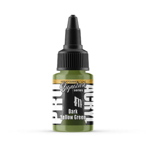 MONUMENT HOBBIES: Pro Acryl Signature Series Vince Venturella Dark Yellow Green - SprayGunner