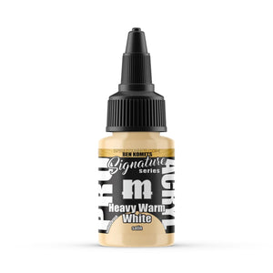MONUMENT HOBBIES: Pro Acryl Signature Series Ben Komets Heavy Warm White - SprayGunner