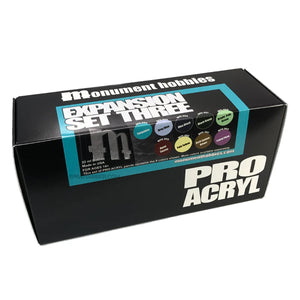 MONUMENT HOBBIES: Pro Acryl Paint Expansion Set #3 - SprayGunner