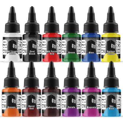Pro Acryl Metallics Paint Set is Perfect For Miniatures Pro Acryl Metallics Paint Set is Perfect For Miniatures