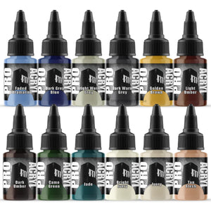 Monument Hobbies Pro Acryl Base Paint Set - SprayGunner