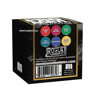 MONUMENT HOBBIES: Pro Acryl Signature Series Set 6 - Rogue Hobbies - SprayGunner