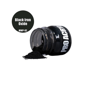 Monument Hobbies PRO Acryl Weathering Pigments 02 - Black Iron Oxide