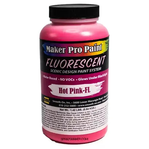 Pink Maker Maker Pro Paints: Fluorescent Hot Pink - SprayGunner