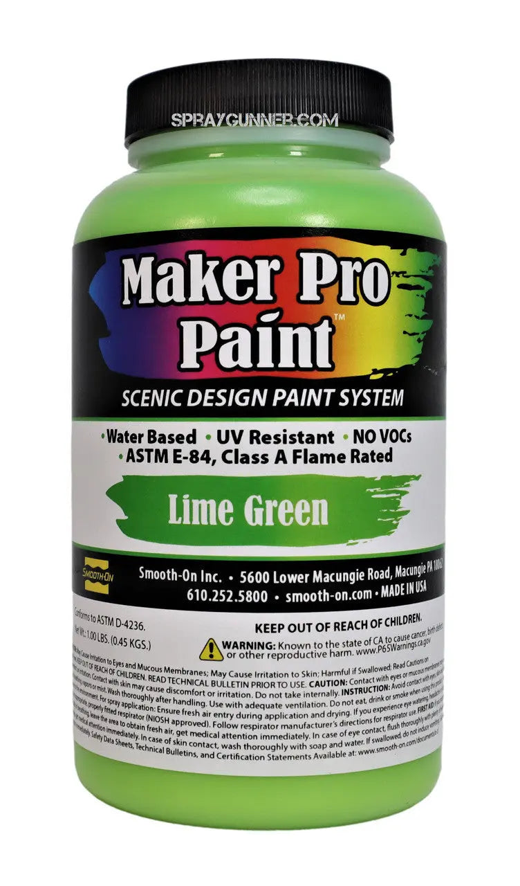 Pinturas Maker Pro: verde lima