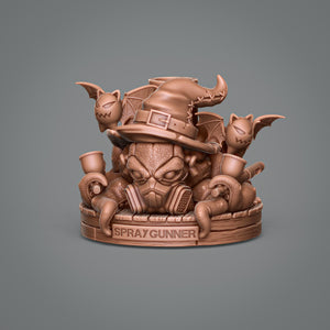 ATOM Airbrush Display Stand EXCLUSIVE HALLOWEEN EDITION!