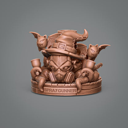 ATOM Airbrush Display Stand EXCLUSIVE HALLOWEEN EDITION!