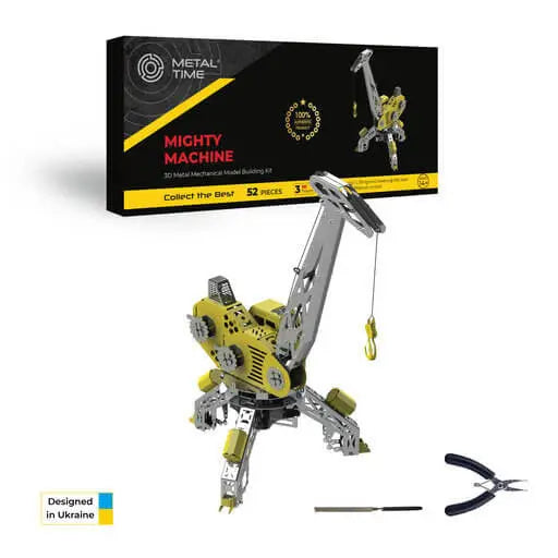 Mighty Machine Crane Metal Model - SprayGunner