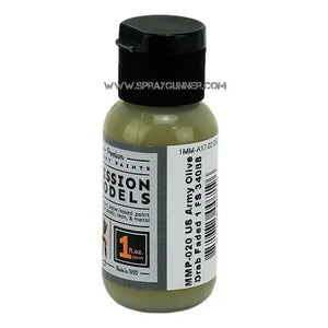 Mission Models Paints Color: MMP-020 US Army Olive Drab Faded 1 FS 34088 Mission Models Paints