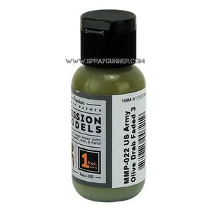 Mission Models Paints Color: MMP-022 US Army Olive Drab Faded 3 Mission Models Paints