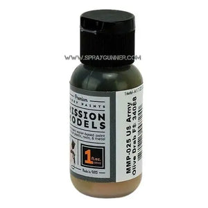 Mission Models Paints Color: MMP-025 US Army Olive Drab FS 34088 Mission Models Paints