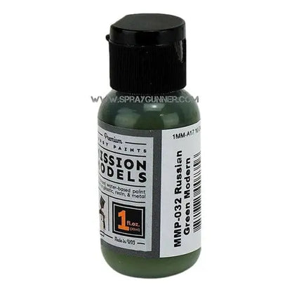 Mission Models Paints Color: MMP-032 Russian Green Modern AFV Mission Models Paints