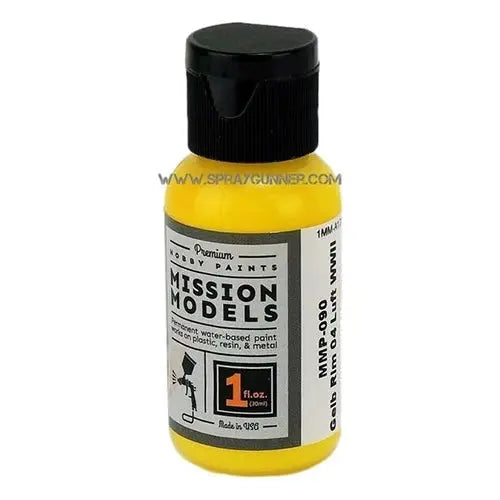 Mission Models Paints Color: MMP-090 Gelb (yellow) RLM 04 German WWII Mission Models Paints