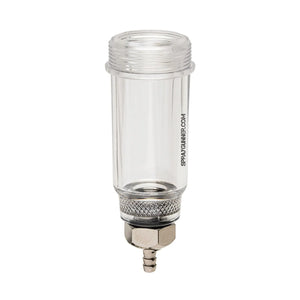 Moisture trap cup with silver drain current versions of IS850, 875, 875HT, 925, 925HT, 975 Iwata