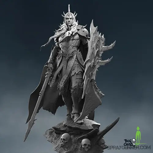 Mordred 75mm figurine [Echoes of Camelot Series] Big Child Creatives