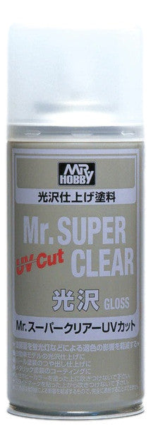 Mr Hobby Spray UV CUT Super Clear Gloss B522