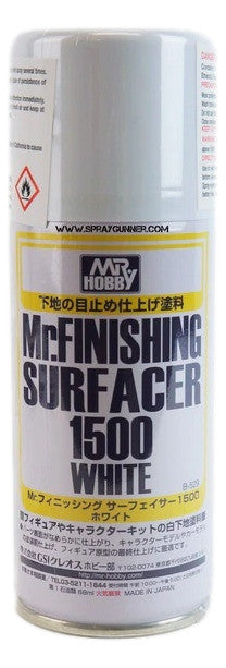 Mr. Finishing Surfacer White 1500 Aerosol Spray - SprayGunner