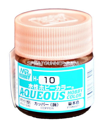 Mr. Hobby Aqueous H10 Metallic Copper