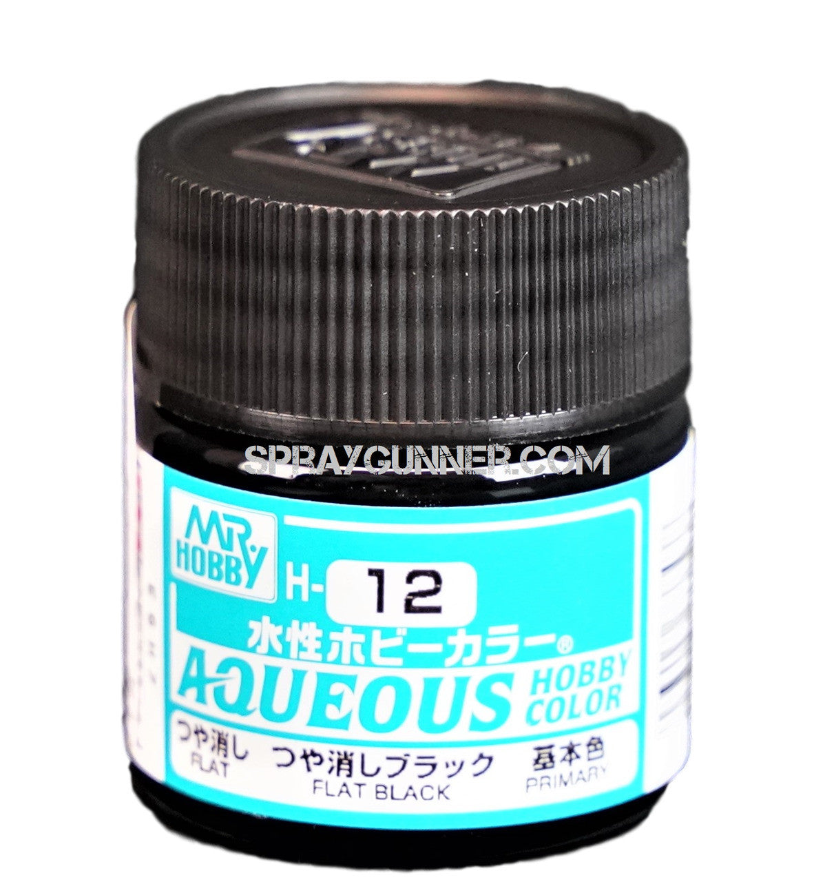 Mr. Hobby Aqueous H12 Flat Black