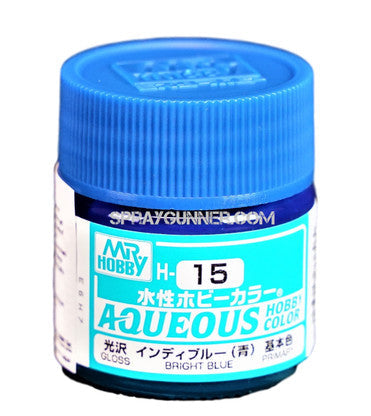 Mr. Hobby Aqueous H15 Gloss Bright Blue