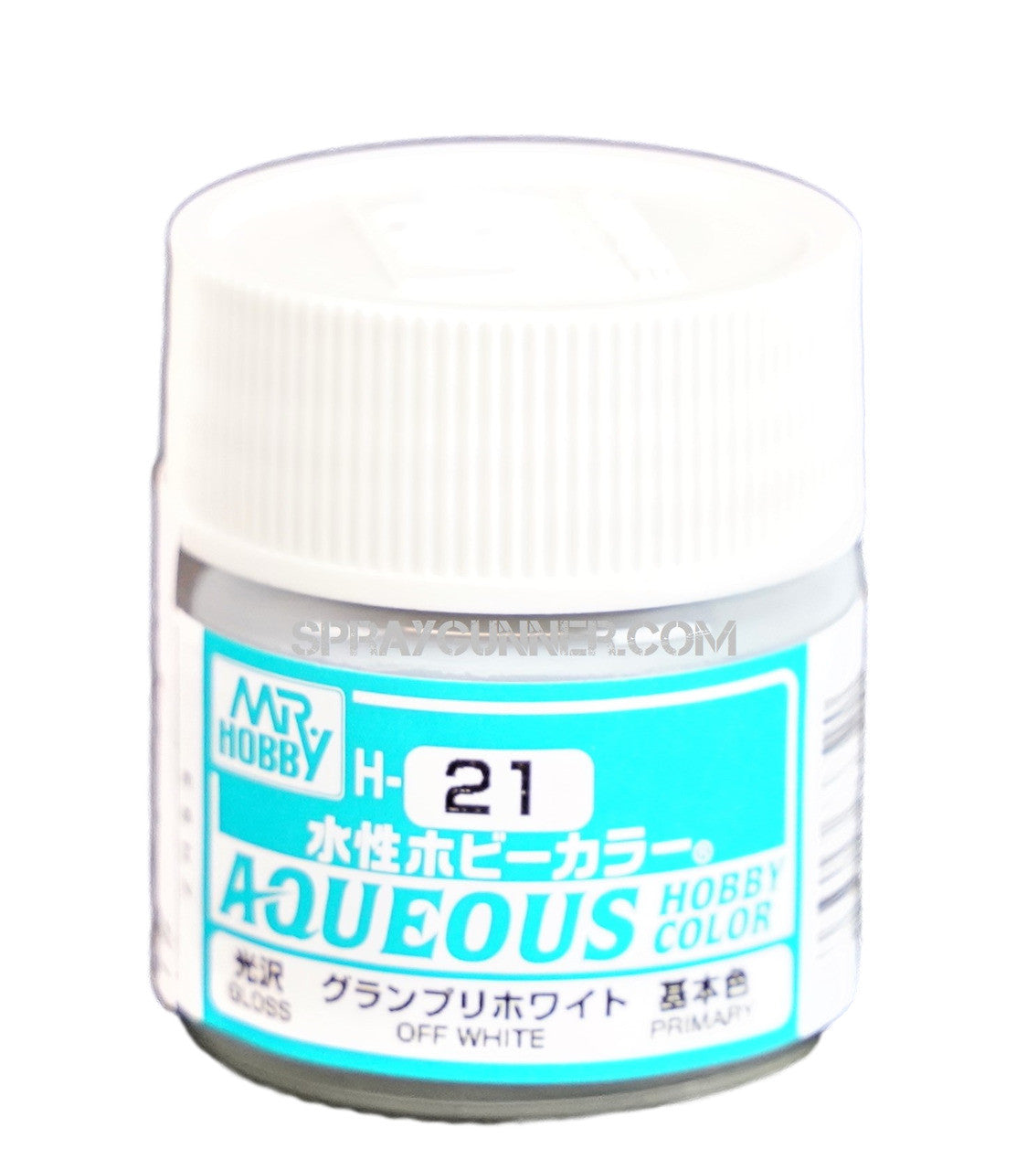 Mr. Hobby Aqueous H21 Brillo Blanco Roto