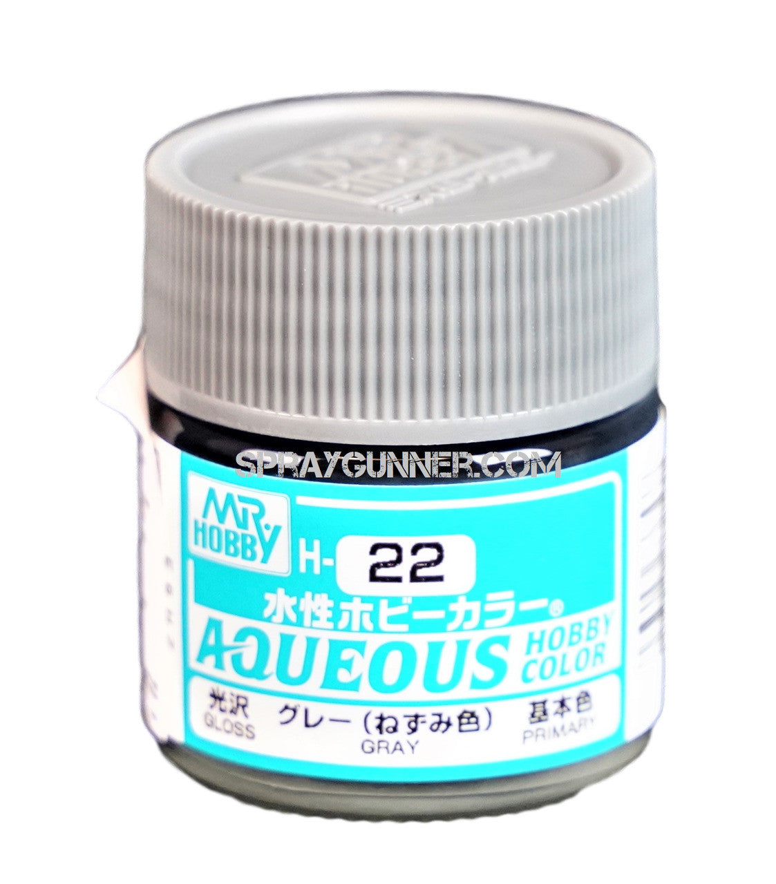 Mr. Hobby Aqueous H22 Gris Brillo