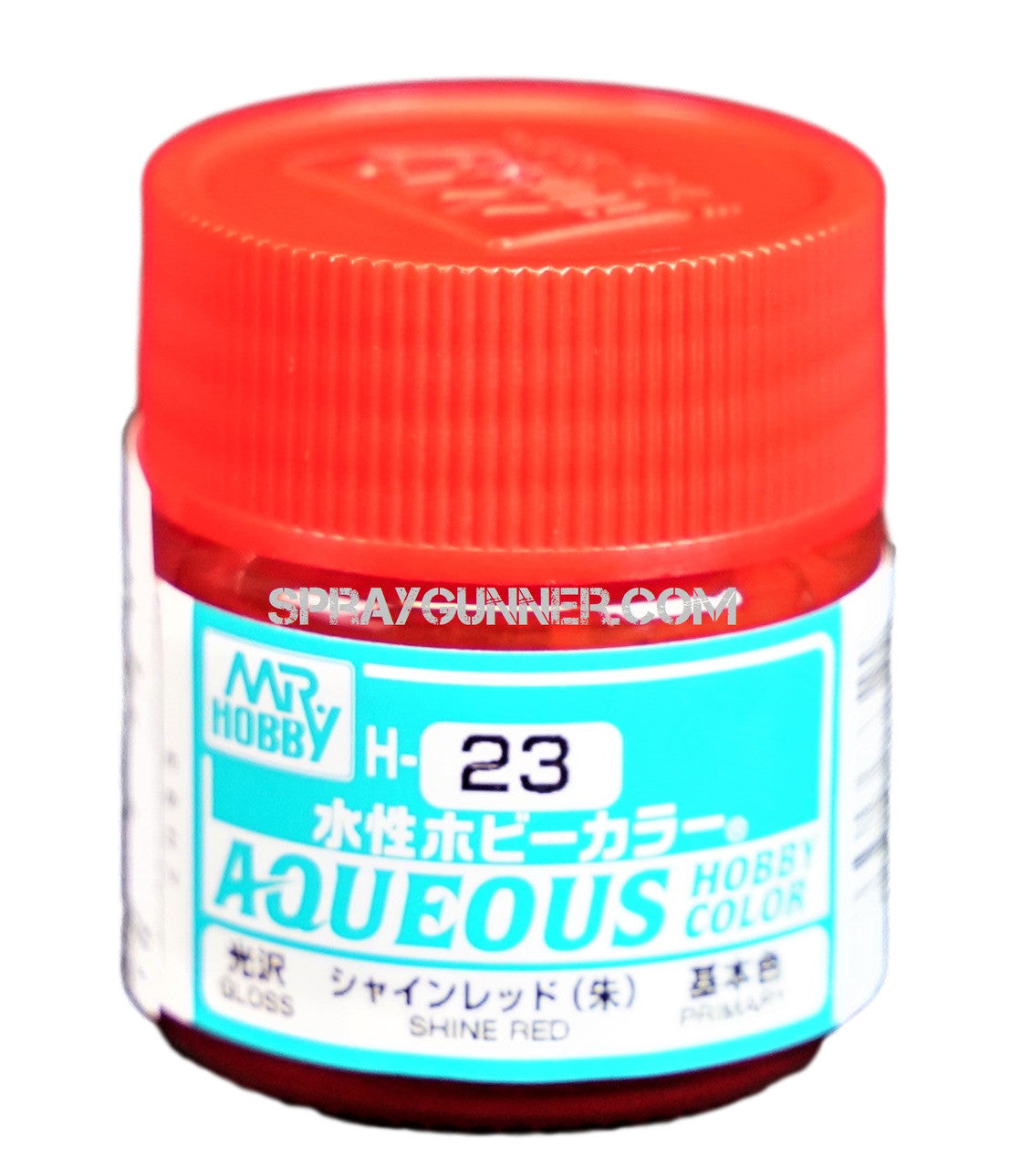 Mr. Hobby Aqueous H23 Gloss Shine Red