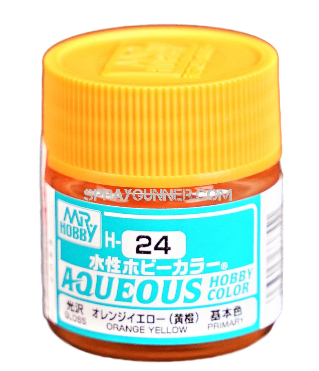 Mr. Hobby Aqueous H24 Amarillo Naranja Brillo