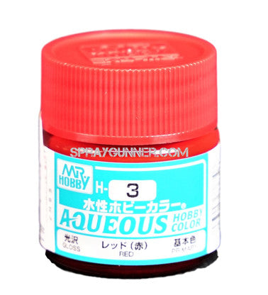 Mr. Hobby Aqueous H3 Rojo Brillo