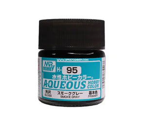 Mr. Hobby Aqueous H95 Gloss Smoke Gray GSI Creos Mr. Hobby